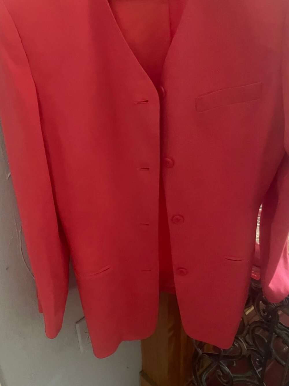 Vintage 100%Courtenay longline blazer